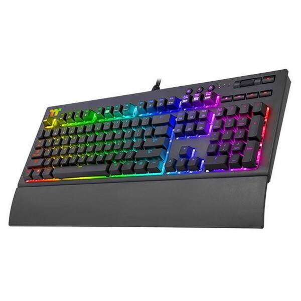 Thermaltake TT Premium X1 RGB Cherry MX Silver Keyboard Black, 2 image