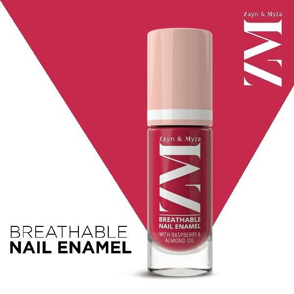 Zayn & Myza Breathable Nail Enamel- Strawberry Jelly