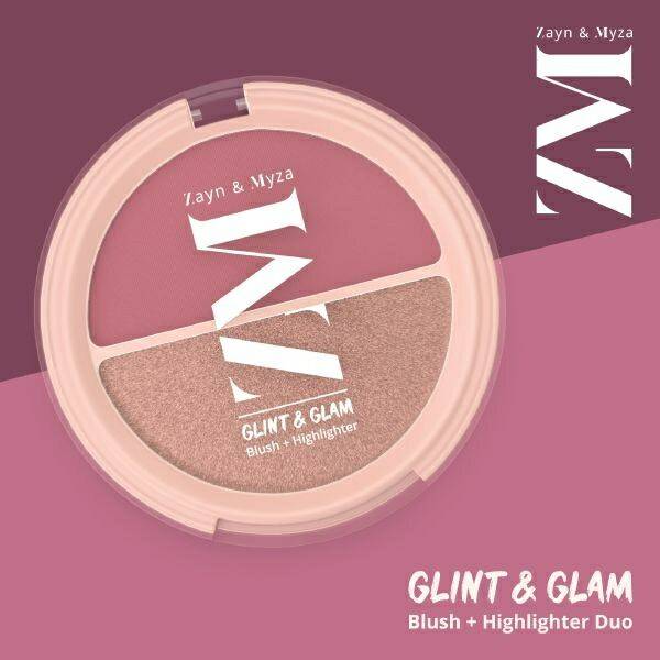 Zayn & Myza Soft Glam - Glint & Glam - Blush + Highlighter
