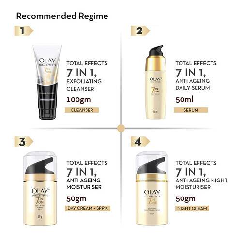 Olay BB Cream: Total Effects 7 in 1 Anti Ageing Touch of Foundation Moisturiser 50g, 8 image