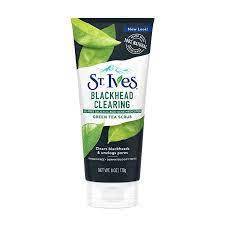 St. Ives Blackhead Clearing Green Tea Face Scrub -150m, 2 image