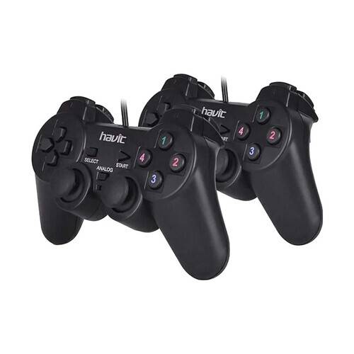 Havit G61 USB Double Gamepad with Vibration(Apply to two-player Games)