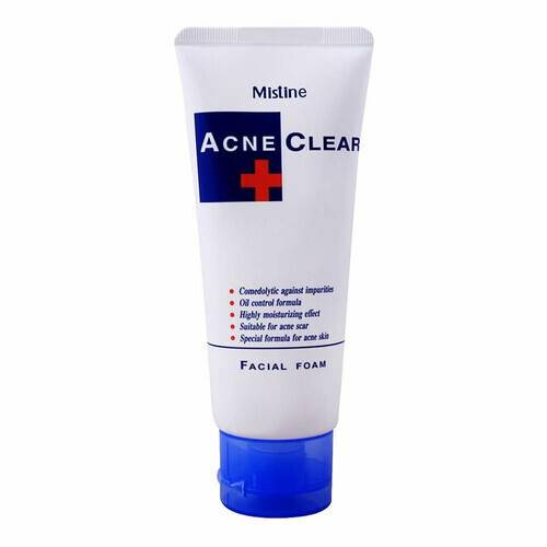 Mistine Acne Scar Clear Oil Blemish Control Facial Foam Face Wash-85g (made in Thailand), 2 image