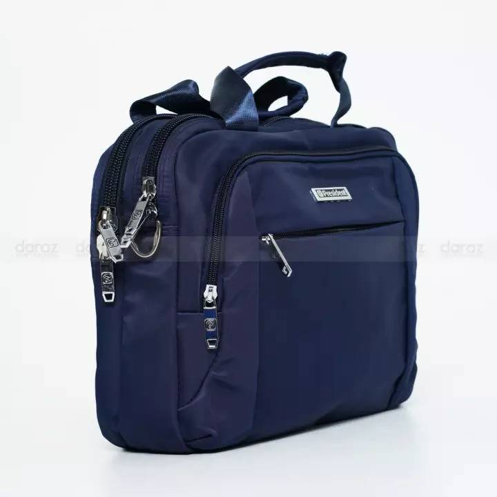 PRSIDENT Business Casual Men Crossbody Bag Small Messenger Bag (SIZE 12.5 INCH)