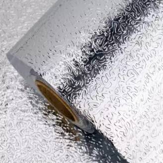Aluminium Paper Heat Resistant Oil Proof Waterproof Kitchen Wallpaper - 1Roll, 2 image