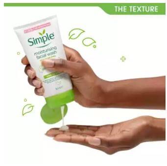 Simple Kind to Skin Moisturising Face Wash - 150ml, 3 image