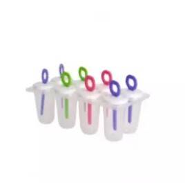 Plastic Ice Tray Candy Maker Kulfi Maker Popsicle Mould Set-Multicolor, 3 image