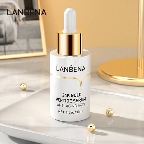 Lanbena 24k Gold Peptide Serum Anti-aging Wrinkle - 30ml