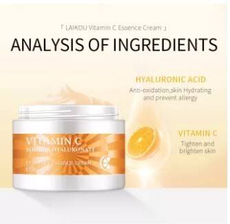 LAIKOU Vitamin C Face Cream Anti-oxidant Serum (Combo), 3 image
