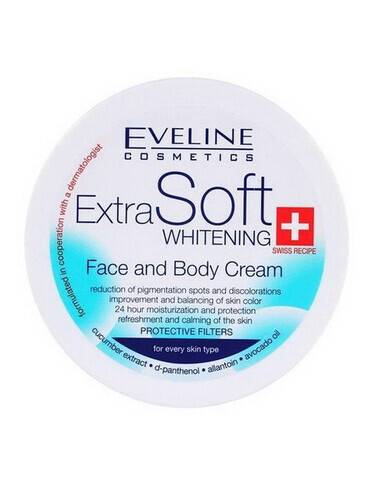EVELINE Extra Soft Whitening Face & Body Cream -100ml
