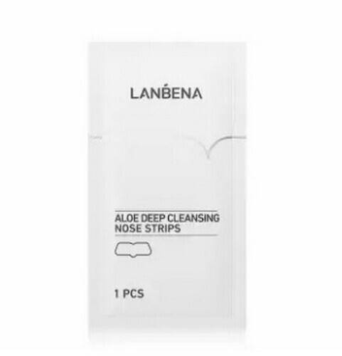 LANBENA Aloe Deep Cleansing Nose Strips Blackhead Removal Mask -10 Pcs