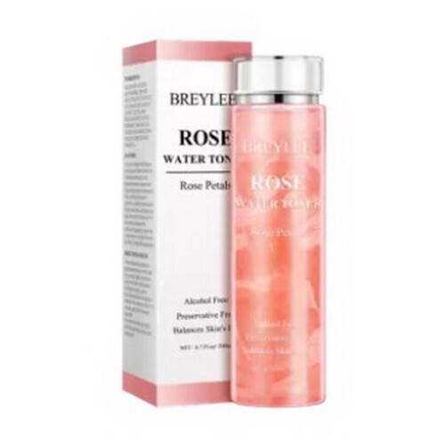 BREYLEE Rose Toner With Rose Petals Cleanser, 5 image