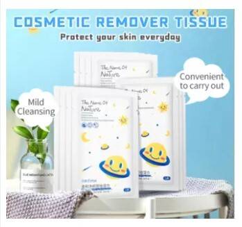 Fenyi Soft Cleansing Makeup Remover Wipes -30 pcs Box, 3 image