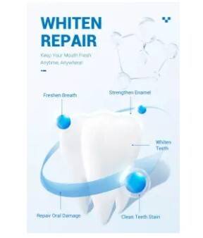 Lanbena Teeth Whitening Mousse Toothpaste - 60ml, 3 image