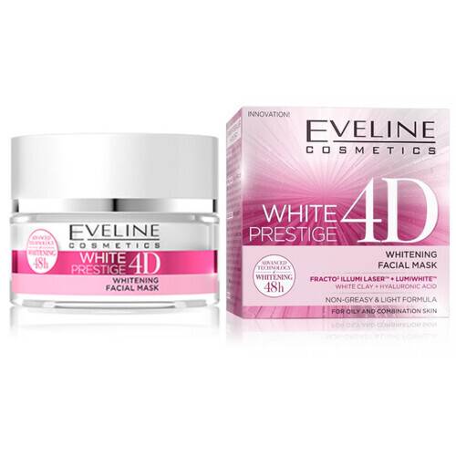 EVELINE White Prestige 4D Whitening Facial Mask - 50ml