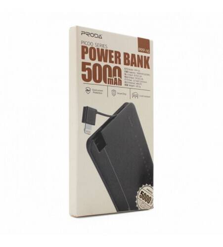 REMAX PPP-16 Proda Picoo Series Power Bank 5000mAh Slim Body-Black