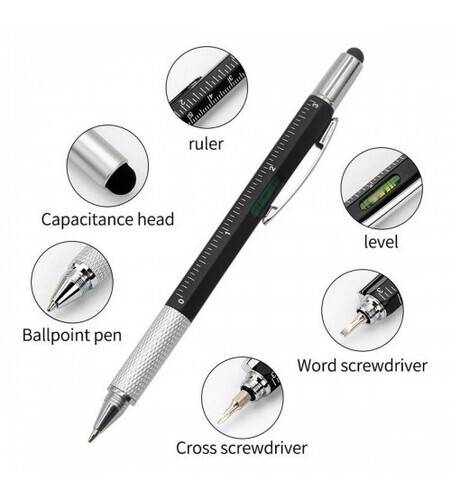 6 in 1 Multifunction Tool Pen