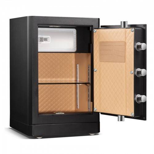 Deli 4116 Fingerprint & Digital Safe Box / Locker / Vault, 2 image