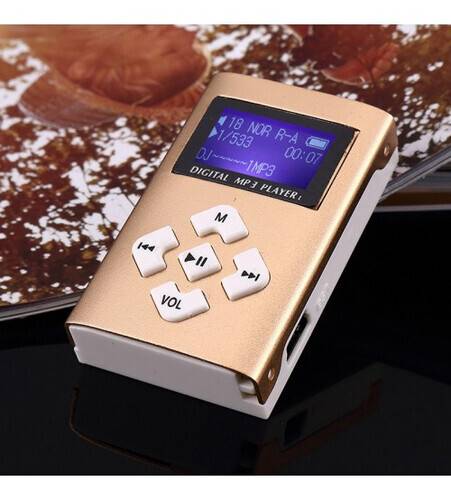 BD50 Mini MP3 Player Support Micro SD TF Card With Display, 2 image