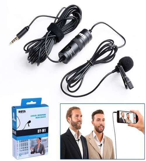 BOYA BY-M1 Microphone For PC DSLR And Smartphone- Original