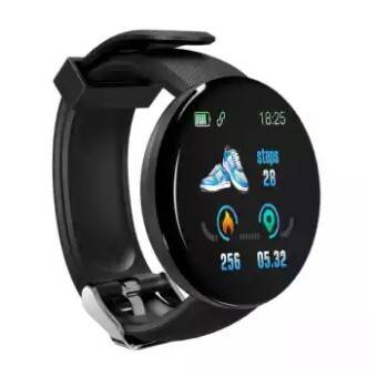 D18 Round Bluetooth Smart Watch Men Women Blood Pressure Heart Rate Monitor Waterproof Sport Fitness Tracker Smartwatch, 3 image