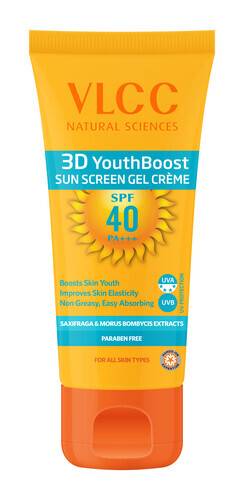 3D Youth Boost SPF40 Sunscreen Gel Creme 100gm