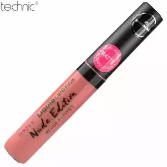 Technic Nude Edition Liquid Lipstick  #05 Buxom Bae(10ml)