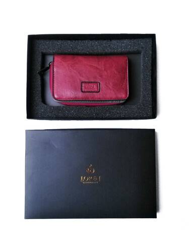 Giftbox Ladies Purse Bag-LP1, Color: Red