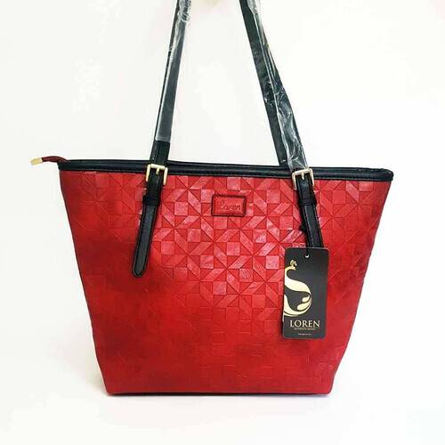 Donatella Ladies Bag, Color: Red