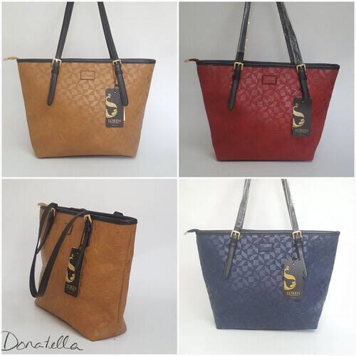 Donatella Ladies Bag, Color: Red, 2 image