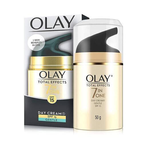 Olay Day Cream: Total Effects 7 in 1 Anti Ageing Gentle Fragrance Free Moisturizer 50g