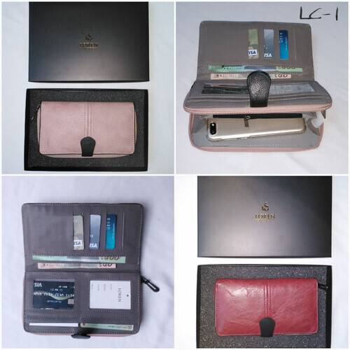 Giftbox Ladies Clutch-LC1, Color: Pink, 3 image