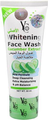 YC Cucumber Whitening Face Wash 50ml