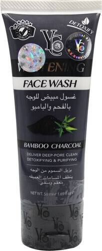 YC Bamboo Charcoal Face Wash 50ml