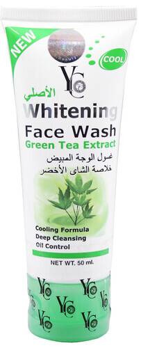 YC Green Tea Whitening Face Wash 50ml