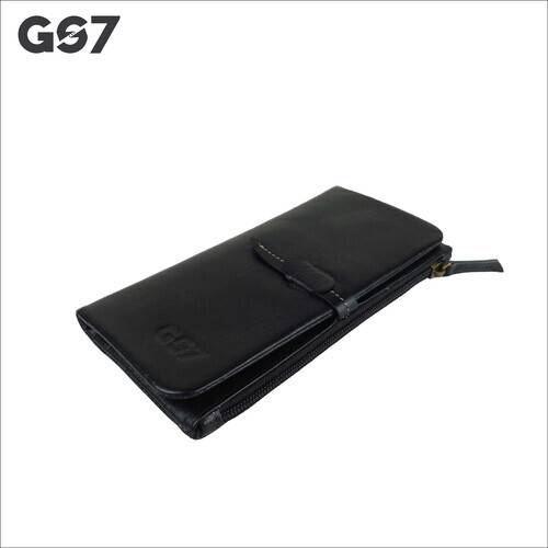 Unisex GS7 Leather Long Bifold Wallet, 3 image