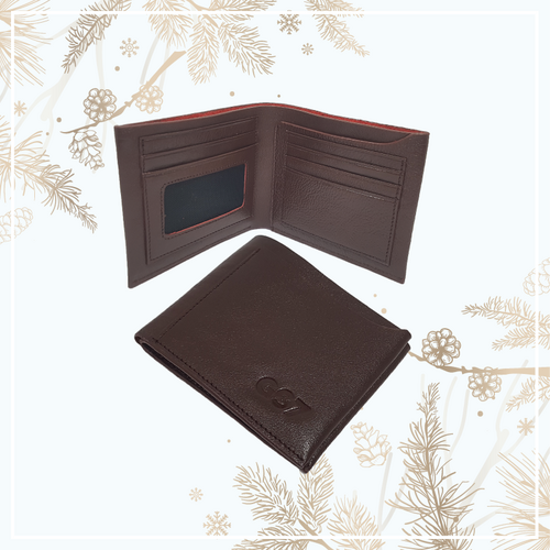 Dark Chocolate Short Wallet For Men, 3 image