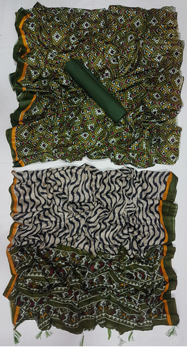 Ruposhi Cotton Unstitch Printed Three Piece For Women-NF1449