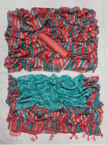 Ruposhi Cotton Unstitch Printed Three Piece For Women-NF646