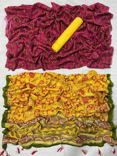 Ruposhi Cotton Unstitch Printed Three Piece For Women-NF650