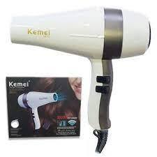 Kemei Km-5813 Hair Dryer  (3000 W, White)