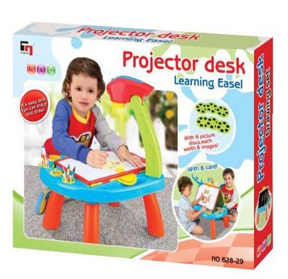 Kids projector drawing toy Learning Easel