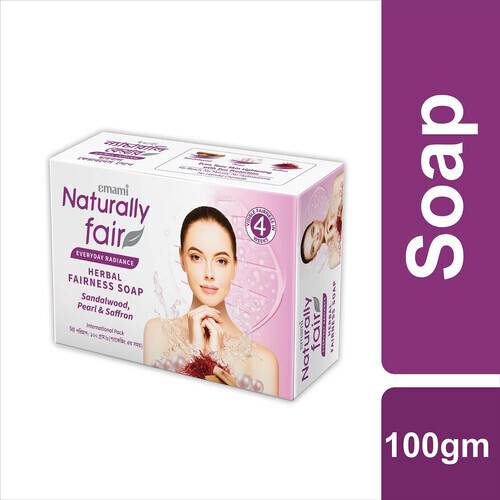 Naturally Fair Everyday Radiance Herbal Faireness Foaming Soap 100gm