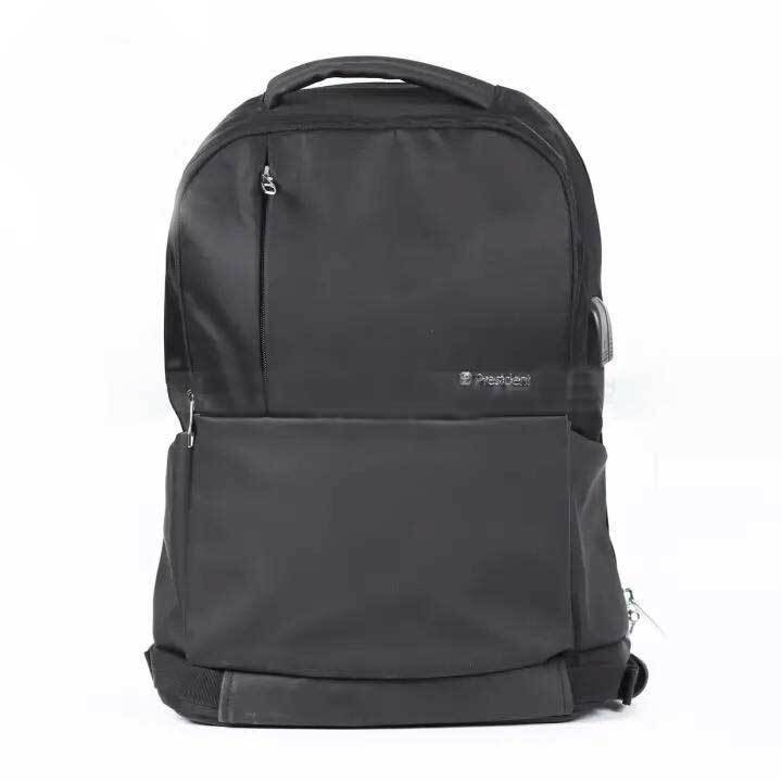 President Laptop Backpack School Bag Shoulder Bag Unisex 18-For Nylon, Waterproof, MODEL-PM-1866