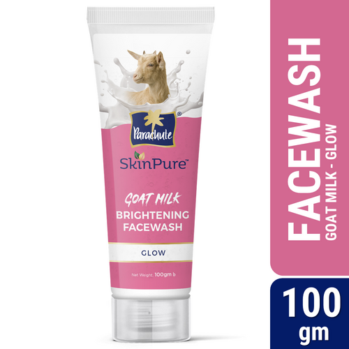 Parachute SkinPure Goat Milk Brightening Facewash (Glow) 100gm