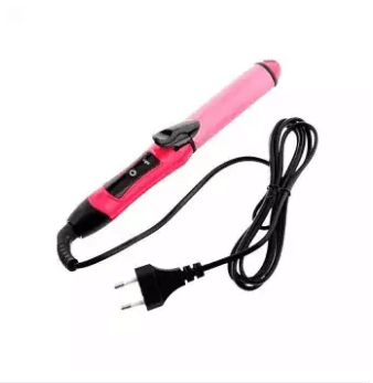 KM-1055 Hair Straightener and Curling Iron - Pink., 2 image