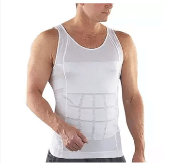 Slim N Lift Slimming Vest For Men - White.