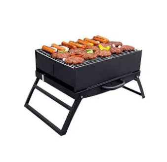 BBQ Portable Grill Camping - Black., 2 image