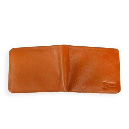 Light Brown Leather Slim Wallet SB-W64, 2 image