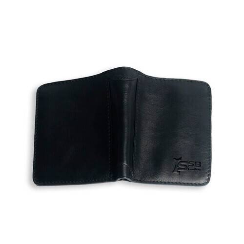Black (Cute Er Dibba) Short Leather Wallet SB-W18, 2 image